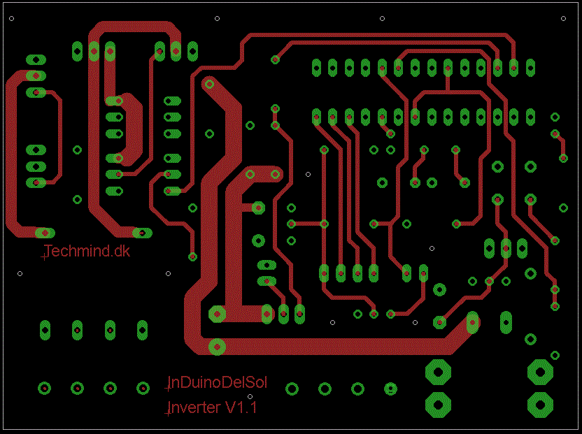 arduino inverter PCB toplayer